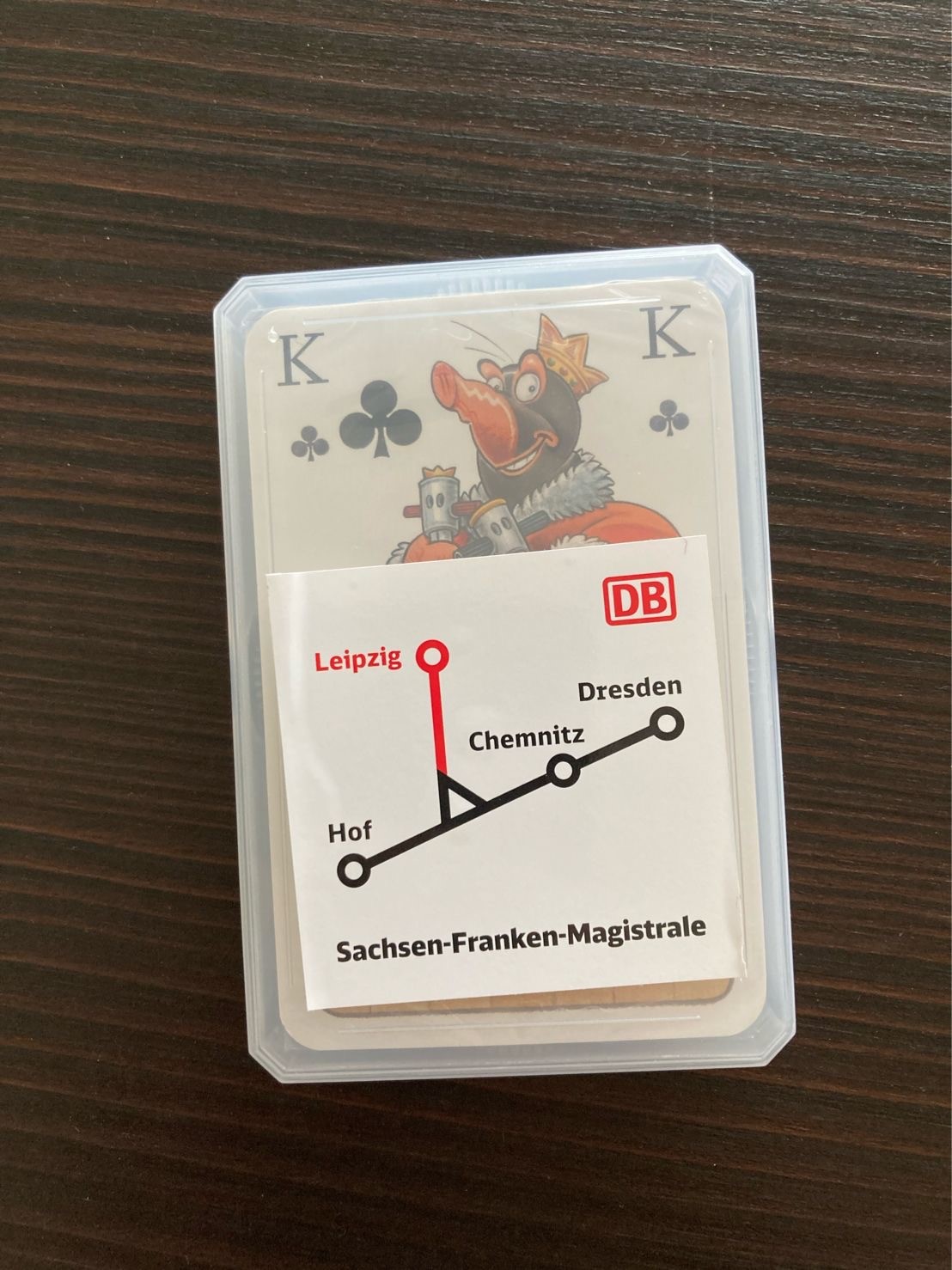 Kartenspiel zur Sachsen-Franken-Magistrale